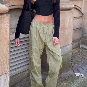 Princess Polly- Cargo Pants - Lista Elastic Pocket Pants